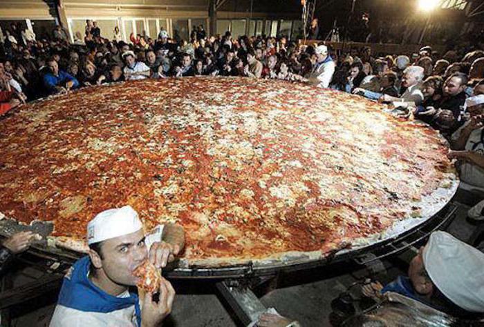 Erittäin suuri pizza