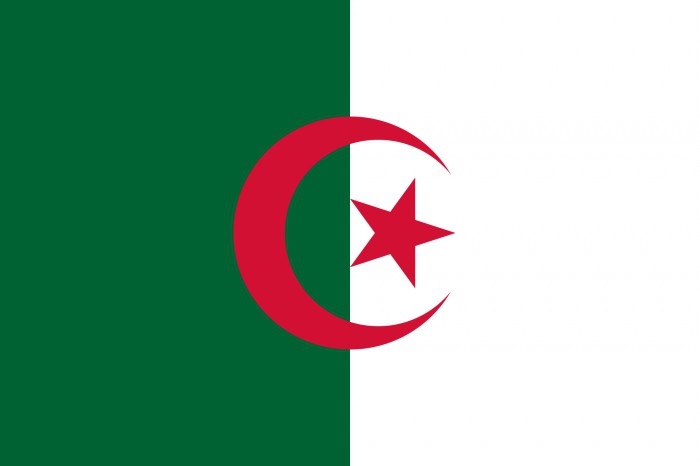 Algerian lippu 